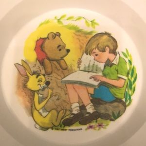 Disney WINNIE THE Pooh Plastic Bowl